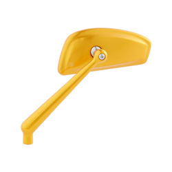 lewe lusterko motocyklowe ARLEN NESS Uniwersalne Tearchop Gold 599400