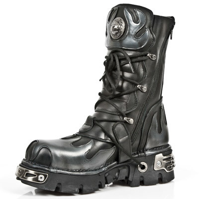 buty rockowe NEW ROCK METALLIC M.591-S2