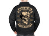 kurtka BLACK HEART Devil Skull