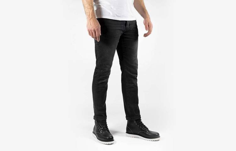 motorcycle trousers JOHN DOE XTM® Ironhead Used Black
