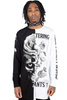 long sleeve T-Shirt KILLSTAR Dead Rose Split