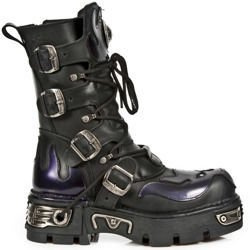 buty rockowe NEW ROCK METALLIC M.107-S4