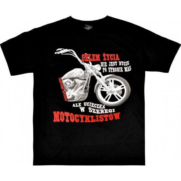 short sleeve T-Shirt CHOPPERS DIVISION life goal