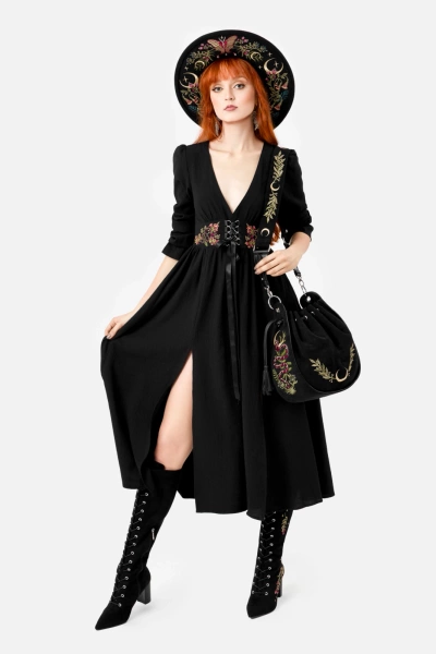 midi dress RESTYLE Poisoned Petal