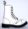 combat boots STEEL 105/106/O/ FULL WHITE