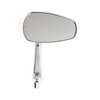 motorcycle mirrors MCS Universal Slipstream Chrome 980832