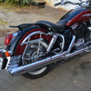 saddlebag support rails with props HONDA Shadow VT 1100 C3 AERO