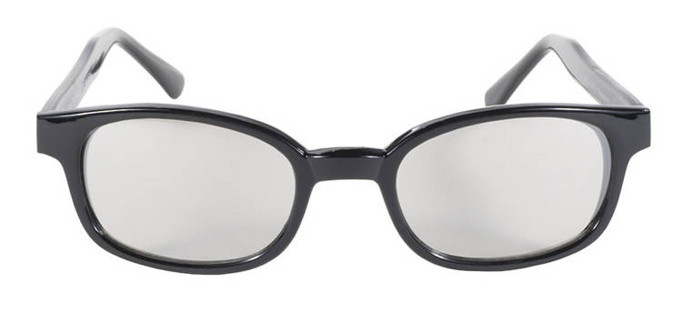 okulary motocyklowe KD's CLEAR SILVER MIRROR