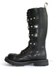 combat boots STEEL 139/140/OZ 4P FULL BLACK/BALLS