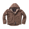 kurtka WCC Sherpa Lined Canvas Work Jacket Frontier Brown