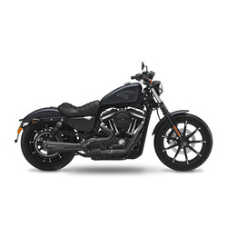 tłumik system 2-1 KESSTECH HD Softail Short Exhaust Matte Black 928249