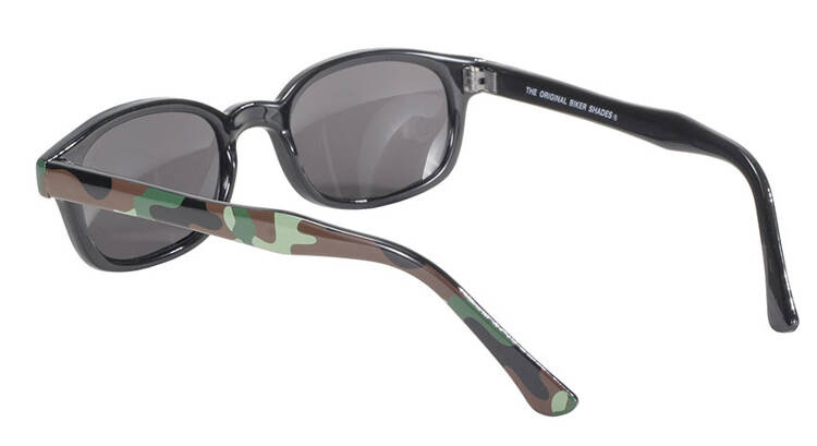 okulary motocyklowe KD's CAMO FRAME/SMOKE LENS