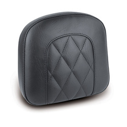 sissy bar back pad MUSTANG HD Sportster/Dyna/V-Rod/Softail Diamond 537573