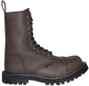 combat boots STEEL 105/106/O CRAZY BROWN