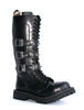 combat boots STEEL 139/140/OZ 3P SPIKES/FULL BLACK