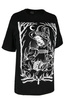 short sleeve T-Shirt RESTYLE BURN THE WITCH OVERSIZED