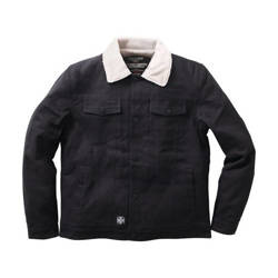 jacket WCC Sherpa Lined Canvas Black