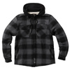 kurtka WCC Sherpa Lined Hell Bent Flannel Charcoal/Black