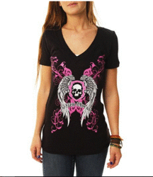 short sleeve T-Shirt OUTLAW THREADZ ANGEL