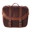 motorcycle saddlebag LONGRIDE Retro Click-On Brown 970942