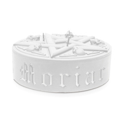 candle CANDELLANA Pentagram White