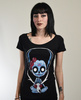 Short sleeve T-Shirt AKUMU INK PRONGHORN CATRINA