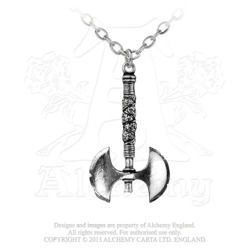 pendant ALCHEMY GOTHIC Double Axe