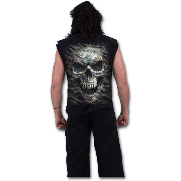 kamizelka SPIRAL Camo-Skull