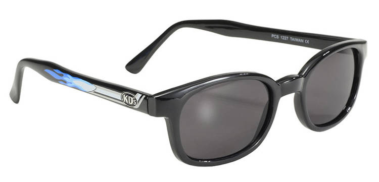 okulary motocyklowe X-KD's PIPE FRAME/SMOKE LENS