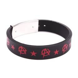 wristband ROCK DADDY Red Anarchy