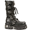 buty rockowe NEW ROCK METALLIC M.474-S1
