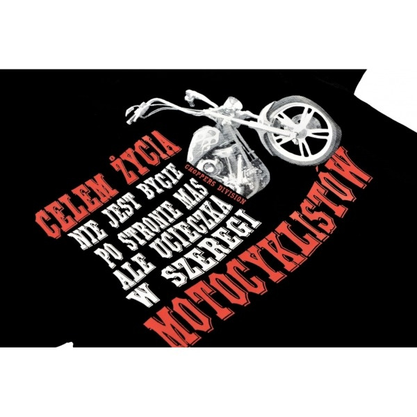 short sleeve T-Shirt CHOPPERS DIVISION life goal