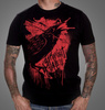 short sleeve T-Shirt HYRAW RED CROW
