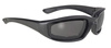 motorcycle sunglasses KICKSTART Cruise Smoke Lens/Black Frame