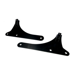 sissy bar side plates CYCLE VISIONS HD Softail Black 587697
