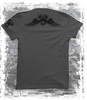 Short sleeve T-Shirt ALISTAR MOTOR SKULLS GREY