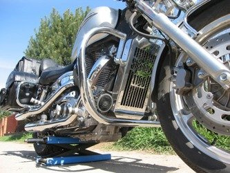 osłona chłodnicy HONDA VT 1100 SHADOW SPIRIT (SC18)