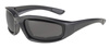 motorcycle sunglasses KICKSTART Cruise Smoke Lens/Black Frame