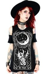 koszulka z krótkim rękawem RESTYLE Witches Chant CS