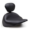 Mustang, Wide Touring solo seat. With rider backrest 558737