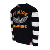 sweater 13 AND A HALF MAGAZINE Outlaw Suicide Machine Black/White