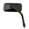 motorcycle mirror left or right MCS HD All Models Small Rectangluar Black 901167