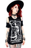 short sleeve T-Shirt RESTYLE Detth Tarot La Mort