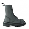 combat boots ALTERCORE 353 Vegan Nubuck Black