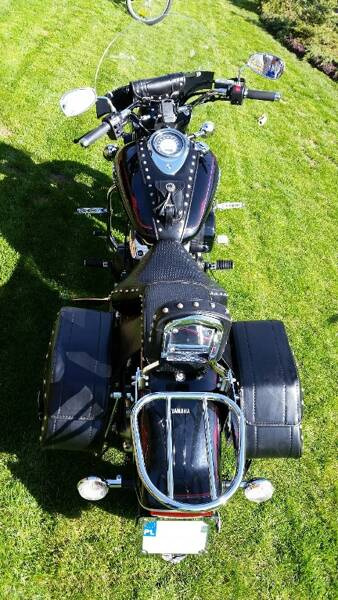 luggage rack YAMAHA XVS 650/1100 Drag Star Classic/Custom Star For Original Backrest