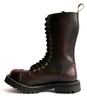 combat boots STEEL 135/136/O BURGUND/BLACK