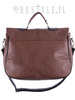 briefcase bag RESTYLE BROWN MECHANISM