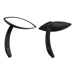 motorcycle mirrors MCS HD All Models Snake Eye Black 980732