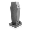 candle CANDELLANA Coffin With Pentagram Steel