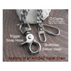 wallet chain AMIGAZ Black Bike Chain 8